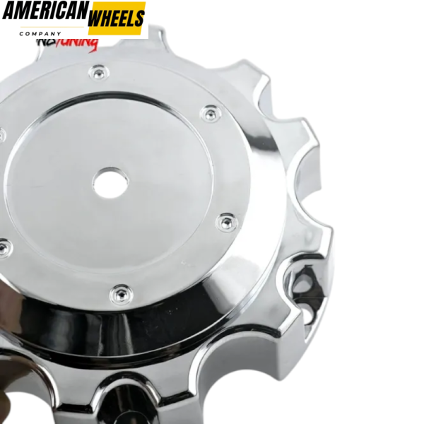 1pc 140mm 5 1/2in Wheel Center Cap Silver - Image 2