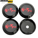 4pcs Initial Drift Onomatopoeia 70mm 2 3/4in Wheel Center Caps - Image 9