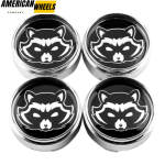 4pcs 67mm Floating Wheel Center Caps for XXR 530/557 TE37 F150 18" Rim- 20277014BK[70000+14519] x4 - Image 3