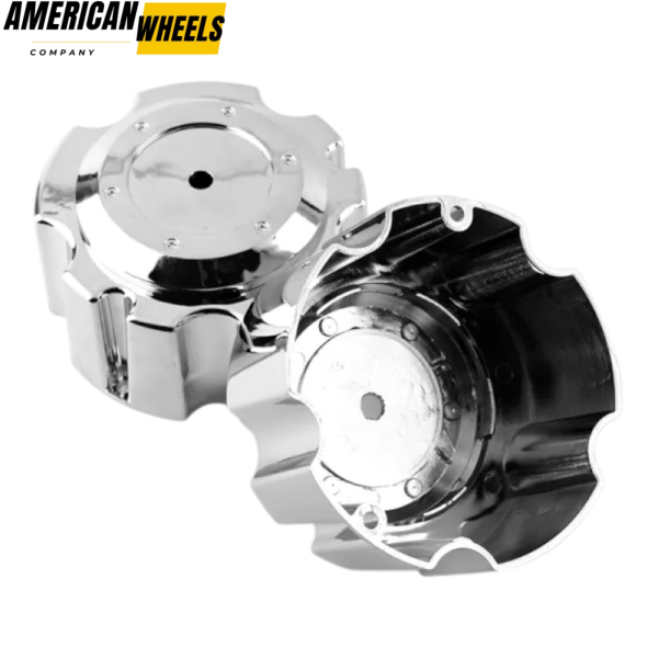 4pcs 139mm 5 15/32in Wheel Center Caps Silver - Image 5