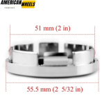 4pcs SKODA VRS 56mm 2 3/16in Wheel Center Caps #5JA 601 151A - Image 9
