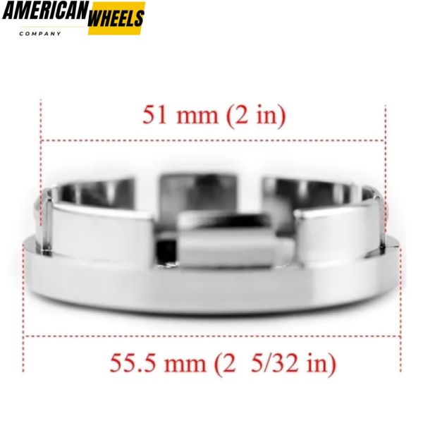 4pcs SKODA VRS 56mm 2 3/16in Wheel Center Caps #5JA 601 151A - Image 9