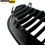 BMW Matte Black Front Kidney Grills for 5 Series E60 03-10 - 21623105 - Image 2