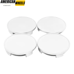 65mm (2.56in) Wheel Center Caps Silver - 20274097