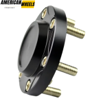 1pc Universal 100mm 3 15/16in Wheel Center Caps - Image 2