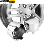 American Racing Weld Racing Anglia Wheel Center Rim Caps Replace #C803001 63mm 2.48in 4pcs - 20214150