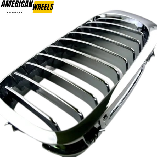 BMW Chrome Front Kidney Grills for 3 Series E46 - 21623103 - Image 4