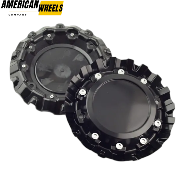 4pcs Monster energy edition 175mm 6 7/8in Wheel Center Caps #C-1089 Black - 20214682 - Image 4