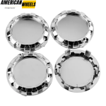 4pcs 83mm 3 1/4in for Chevrolet GMC Cadillac Cybertruck Wheel Center Caps #9595891 9596403 - Image 2