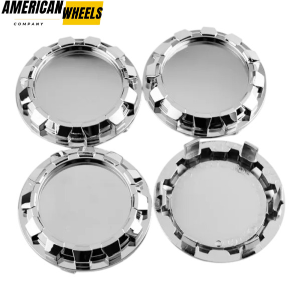 4pcs 83mm 3 1/4in for Chevrolet GMC Cadillac Cybertruck Wheel Center Caps #9595891 9596403 - Image 2