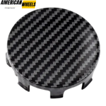 57mm (2.24in) Linco1n Mark Series Wheel Center Caps #G769B - Image 11