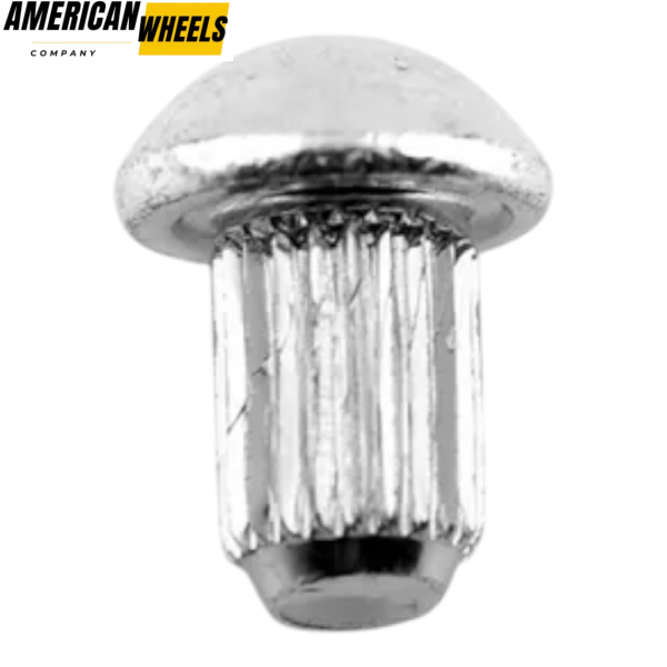 100pcs ZSD31 Metal Dome Wheel Rim Lip Rivets Nuts - Image 2