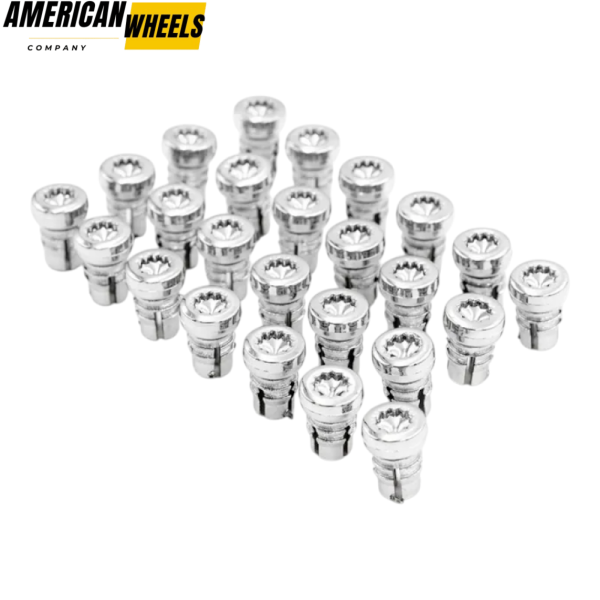 100pcs D-013 Wheel Rim Lip Rivets Nuts - Image 4