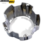 4pcs ION Alloy 139mm 5 15/32in Wheel Center Caps #C101713-0 Silver - 20214742 - Image 6