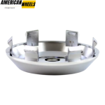 4pcs Skull & Cross Bones 70mm 2 3/4in Wheel Center Caps Silver Base - 20214966SV[14929+13811CH]x4 - Image 6