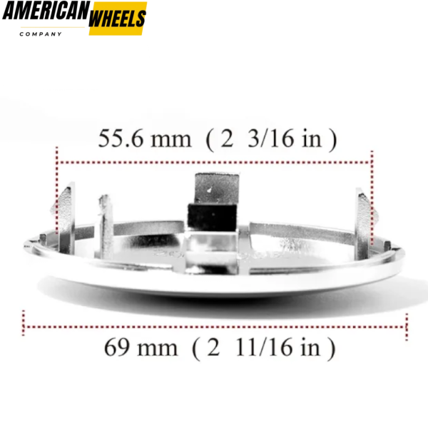 69mm (2.72in) Center Cap For Audi #4B0 601 170 A - Image 8