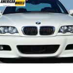 BMW Chrome Front Kidney Grills for 3 Series E46 - 21623103 - Image 2
