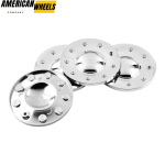 4pcs 149mm 5 27/32in Wheel Center Caps Silver - 20214765 - Image 3