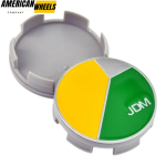 4pcs JDM Honda 58mm 2 9/32in Wheel Center Caps #08w14-sel-7000-A3- 20214954CH[14585CH+13718]x4 - Image 4