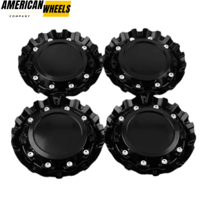 4pcs Monster energy edition 175mm 6 7/8in Wheel Center Caps #C-1089 Black - 20214682