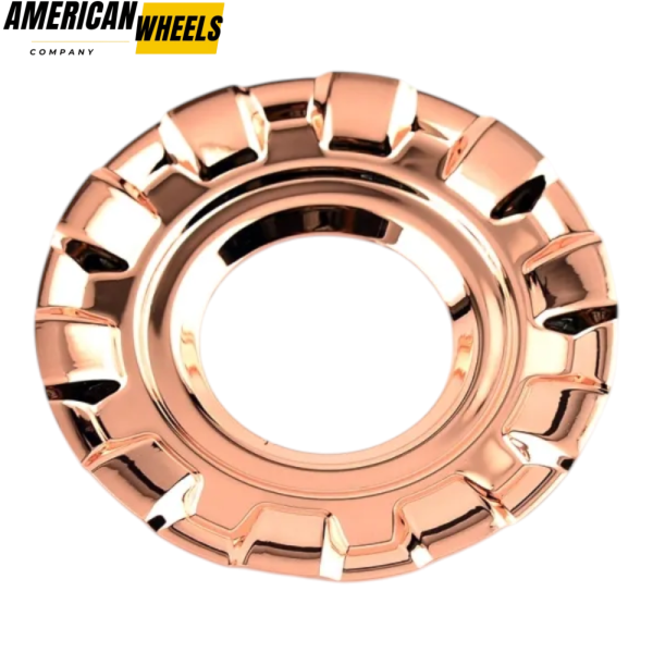 4pcs BBS 163mm 6 13/32in Hub Cover Ring #09.24.187 Rose Gold - Image 4