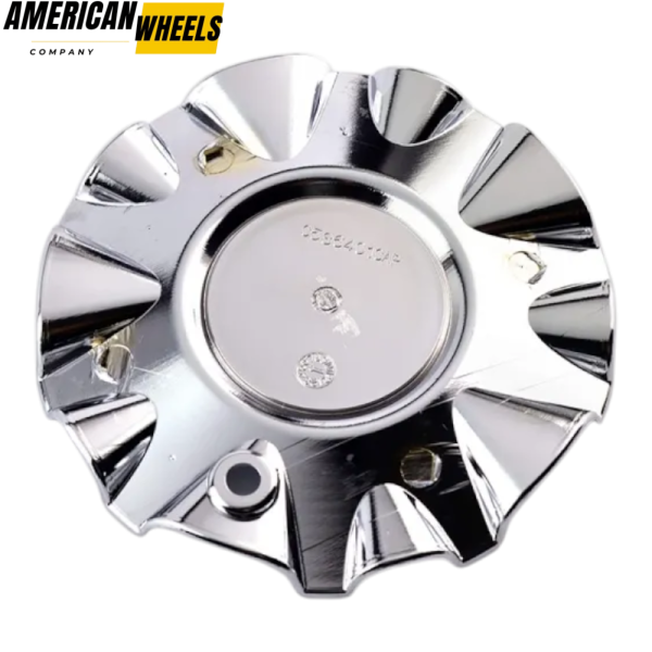 4pcs AMERICAN Racing 157mm 6 3/16in Wheel Center Caps #489L177 Silver - Image 3
