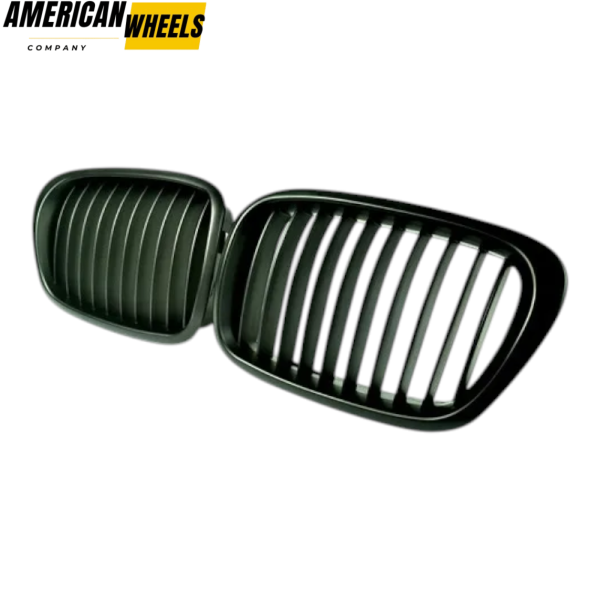 BMW Matte Black 5 Series Grill Fit 1998-2003 E39 - 21623119 - Image 4