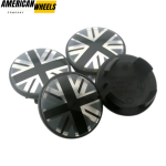 4pcs MINI Union Jack 55mm 2 5/32in Wheel Center Caps #3613 1171069 - 20213352[13223GY+13295]x4 - Image 2