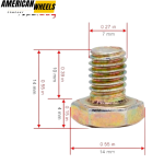 50pcs Universal Decoration Nuts For 8mm Hole Replacement Rivets - 23112202 - Image 6