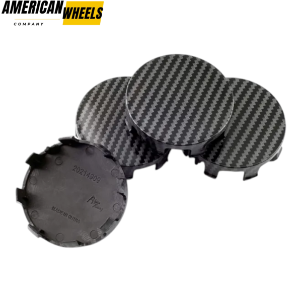 57mm (2.24in) Linco1n Mark Series Wheel Center Caps #G769B - Image 8