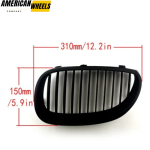 BMW Matte Black Front Kidney Grills for 3 Series E46 Sedan Touring 4-door - 21623104 - Image 4