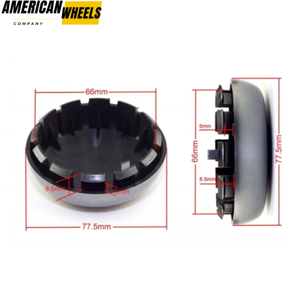78mm (3.05in) Chevy Blazer/S10 Wheel Center Caps #15661030 - Image 13