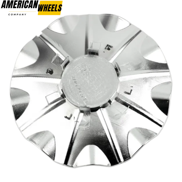 1pc 2Crave 177mm 6 15/16in Wheel Center Cap #C901301CAP Chrome - Image 2
