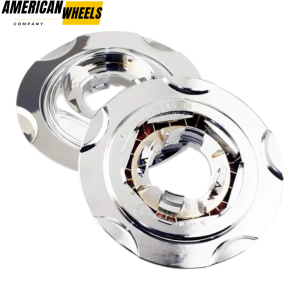 4pcs BBS RD Wheel Center Caps #09.23.264 #09.23.245 150mm 5.89in Chrome or Silver - 20277030 - Image 15