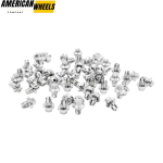 100pcs Wheel Rim Lip Rivets Nuts Car Accessories - Image 32