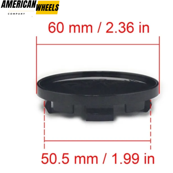 60mm (2.36in) Wheel Center Cover Base For Ford ＆ Work #AC-908-5288 - Image 8