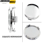 4pcs for 74mm (2.91in) Mercedes Benz Audi A4 Center Caps #A1714000125 - Image 6