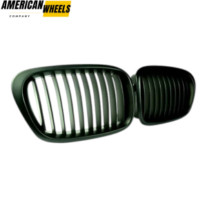 BMW Matte Black 5 Series Grill Fit 1998-2003 E39 - 21623119