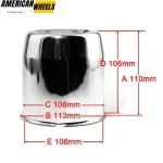 Universal Carbon Steel 4.25in Push Through Center Caps For Trucks - 20274034 - Image 4