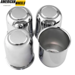 3.74in Push Through Center Caps For 3.74" Bore 4.41" Tall Trailer Rims - 20274072 - Image 2