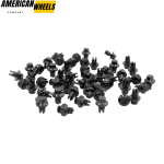 100pcs Wheel Rim Lip Rivets Nuts Car Accessories - Image 6