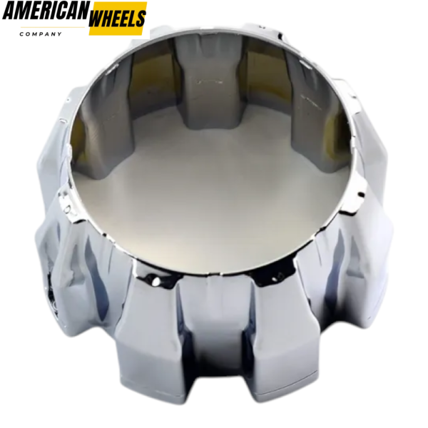 4pcs ION Alloy 168mm 6 5/8in Wheel Center Caps #C101710-0 Silver - Image 5