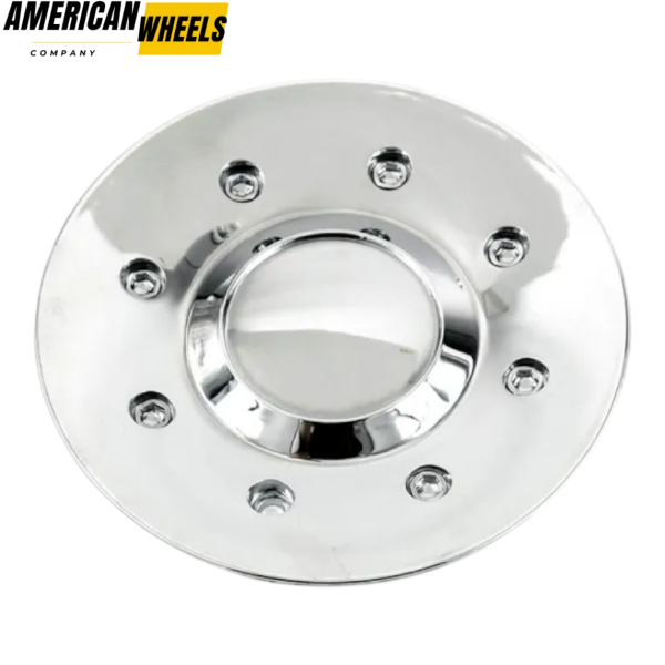 1pc 156mm 6 1/8in Wheel Center Cap Bright Silver - Image 4
