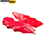 GM Brake Caliper Cover Three-Dimensional Wheel Calipers Red 8pcs Medium - 21002039RDM - Image 2