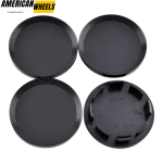RhinoTuning 4pcs 66mm (2.6in) Volkswagen Custom Wheel Center Caps #3B7601171 #5G0601171 - Image 4