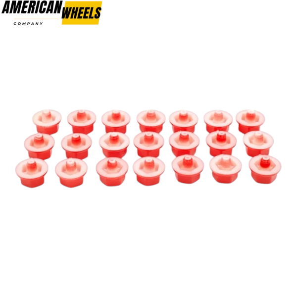 100pcs Wheel Rivets Nuts Rims Studs Lip Rim Lip Decoration Wheel Tire Air Valve Stem Cover - Image 19