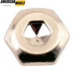 100pcs ZSD58 Hex Wheel Rim Lip Rivets Nuts - Image 2