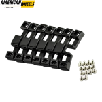 7pc（1set）Mayhem Missile 20" Wheel Trim Strip Kit Black - Image 2