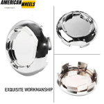 4pcs 70mm 2.74in for Honda Element / Pilot / Odyssey / Accord Wheel Center Cap - 2021466 - Image 2