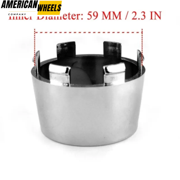 American Racing Weld Racing Anglia Wheel Center Rim Caps Replace #C803001 63mm 2.48in 4pcs - 20214150 - Image 2